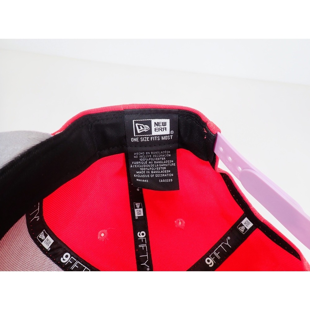 New Era 9FIFTY Tampa Bay Buccaneers Hat Red Lavender 2-Tone Color Pack Snapback - Picture 7 of 9